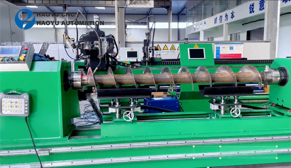 Ground Screw Spiral Automatic Welding Machine