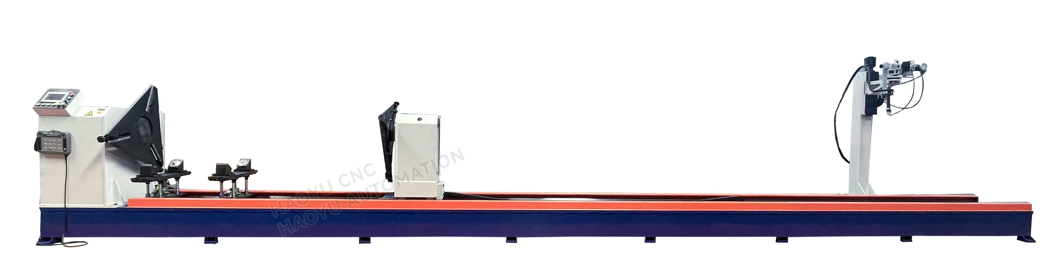 Máquina de soldadura de costura espiral automática CNC para tubería