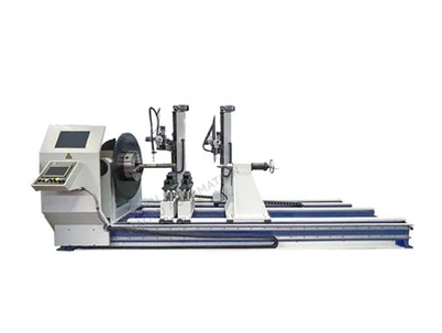 Máquina automática de soldadura de costura o superposición de bridas de tubería MIG/MAG